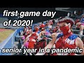 FIRST DRILL TEAM GAME DAY VLOG OF 2020! | Lauren Holcomb