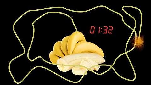 2 Minute Timer Bomb Banana