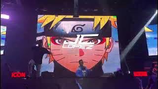 DJ plays Naruto and the crowd goes CRAZY 🔥