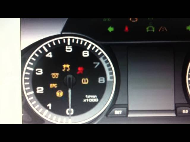 Audi A4 B8 Dashboard Warning Lights & Symbols - What They Mean - YouTube