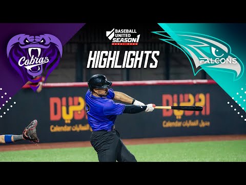 Mumbai Cobras vs Mid East Falcons Highlights - Dec 4, 2025 | Baseball United Season 1