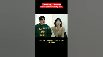 Shindong The Song Sorry Sorry Is Really Old 