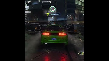 He was blocking the shortcut - NFS Unbound