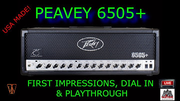 Peavey 6505+ First Impressions, Dial In & Playthrough
