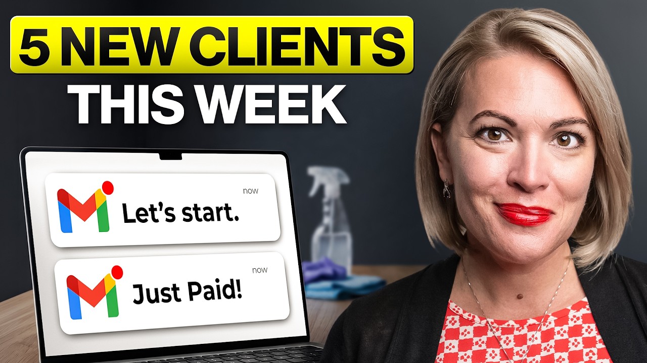 How to Sell Cleaning Clients (even if you have zero sales experience) 🚀