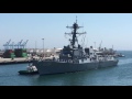 USS Iowa BB61 Welcomes the USS Wayne E Meyer