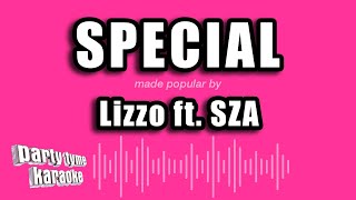 Lizzo Ft. Sza - Special (Karaoke Version)