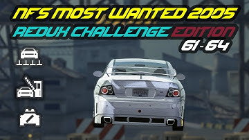 NFS MW 2005 – REDUX Challenge Series – Stage (61-64) // [8K60FPS]