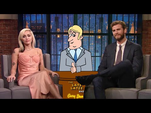 Miley Cyrus & Liam Hemsworth Reunite on The Late Latee Show