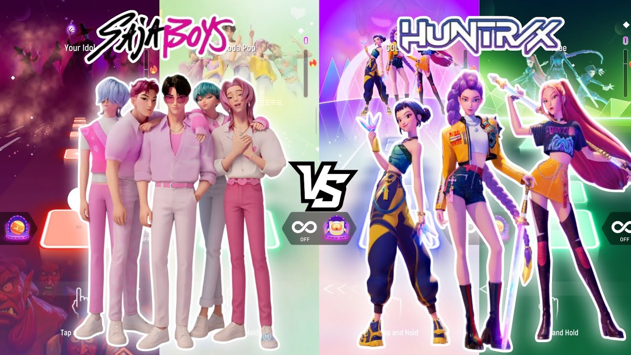 KPop Demon Hunters : Huntrix (Golden - Free) $aja Boys (Your Idol
