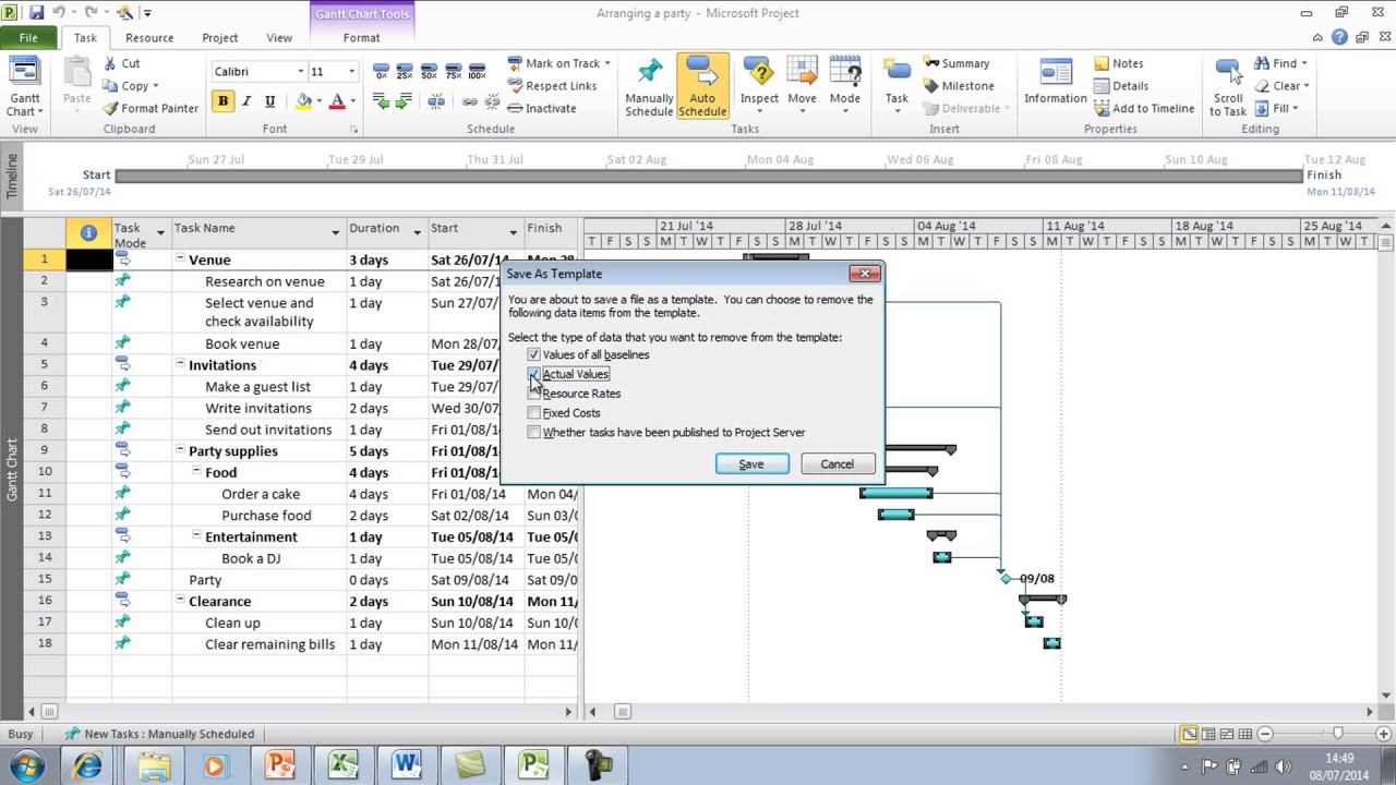 Saving your project - YouTube