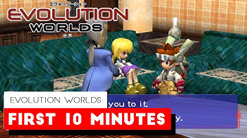 First 10 Minutes of Evoluton Worlds - Nintendo Gamecube - Intro - Gameplay