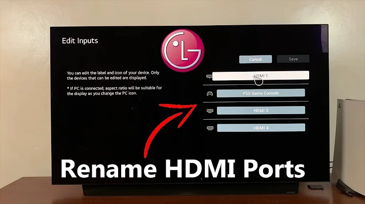 How To Rename HDMI Ports On LG Smart TV | Rename Inputs
