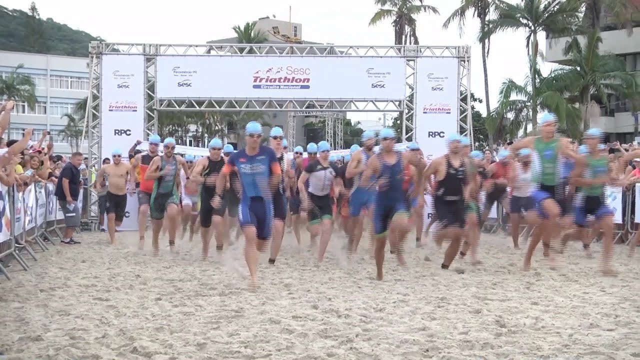 Estão abertas as inscrições para o Sesc Triathlon Caiobá