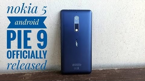 Nokia 5 officially android pie 9 update released in india explain in hindi