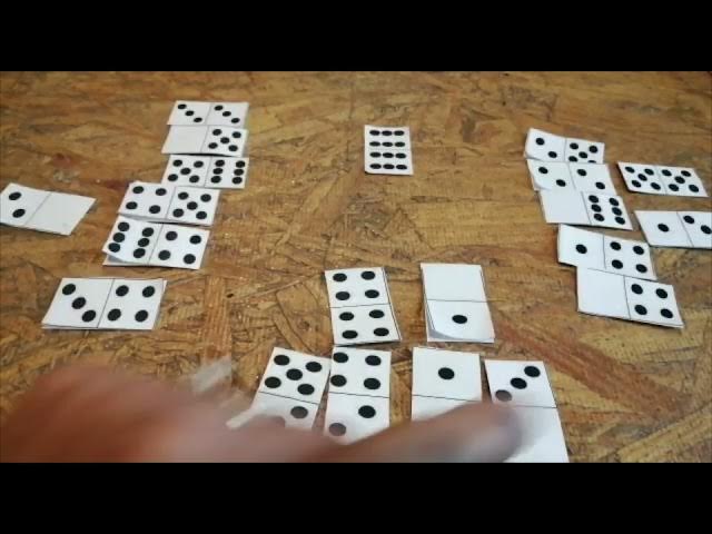 Domino: Cómo Jugar/Tutorial  Juegos Tradicionales 