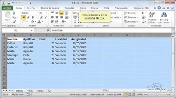 9 Curso de Excel 2010 Eliminar filas duplicadas