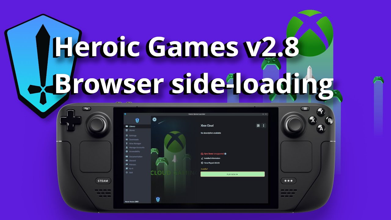 Steam Deck - How To Install Heroic Games Launcher - Best Way To