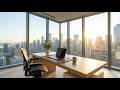 Smooth Chill R&B 🏙️ City Skyline Ambience for Studying & Coding 🎶✨