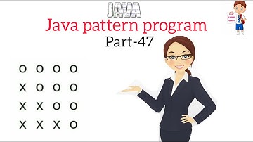 Java pattern program part 47 Easy Learning Genius