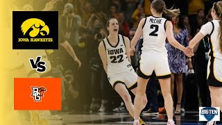 NCAA Iowa vs. Bowling Green Game Women's Basketball Highlights 20232024