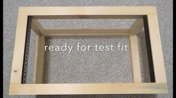DIY 6U Wooden Network Cabinet Build - Part 1