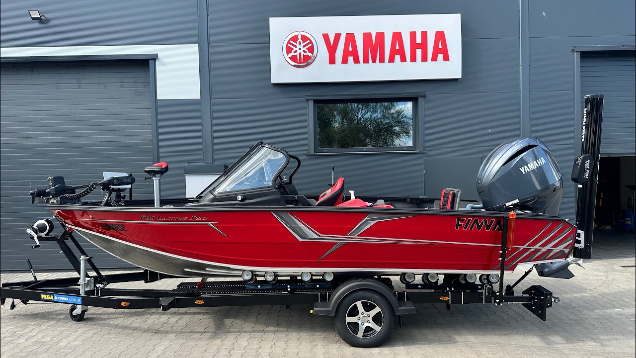 Finval 605 Casting Pro Yamaha F250 Przyczepa Pega. Zestaw marzeń 🎣 #finval #wędkarstwo #marzenia 