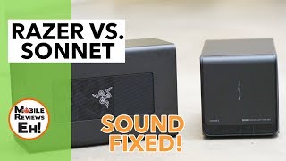 Sonnet eGFX Breakaway 650 vs Razer Core X - eGPU Comparison