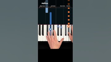 Thumbnail of #1 Coldplay song of all time is easy on piano! #shorts