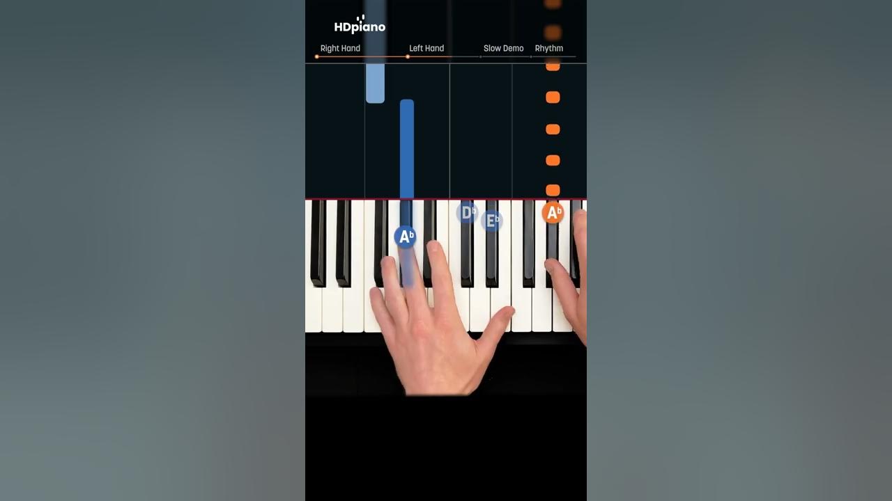 #1 Coldplay song of all time is easy on piano! #shorts