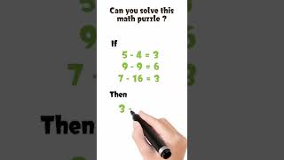 Math puzzle |#shorts #okmaths