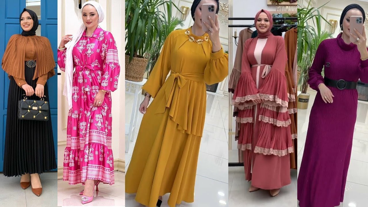 موضة شتاء وربيع 2023 🌟ملابس العيد 2023 🌟ملابس تركية للمحجبات🎀 Neyssa