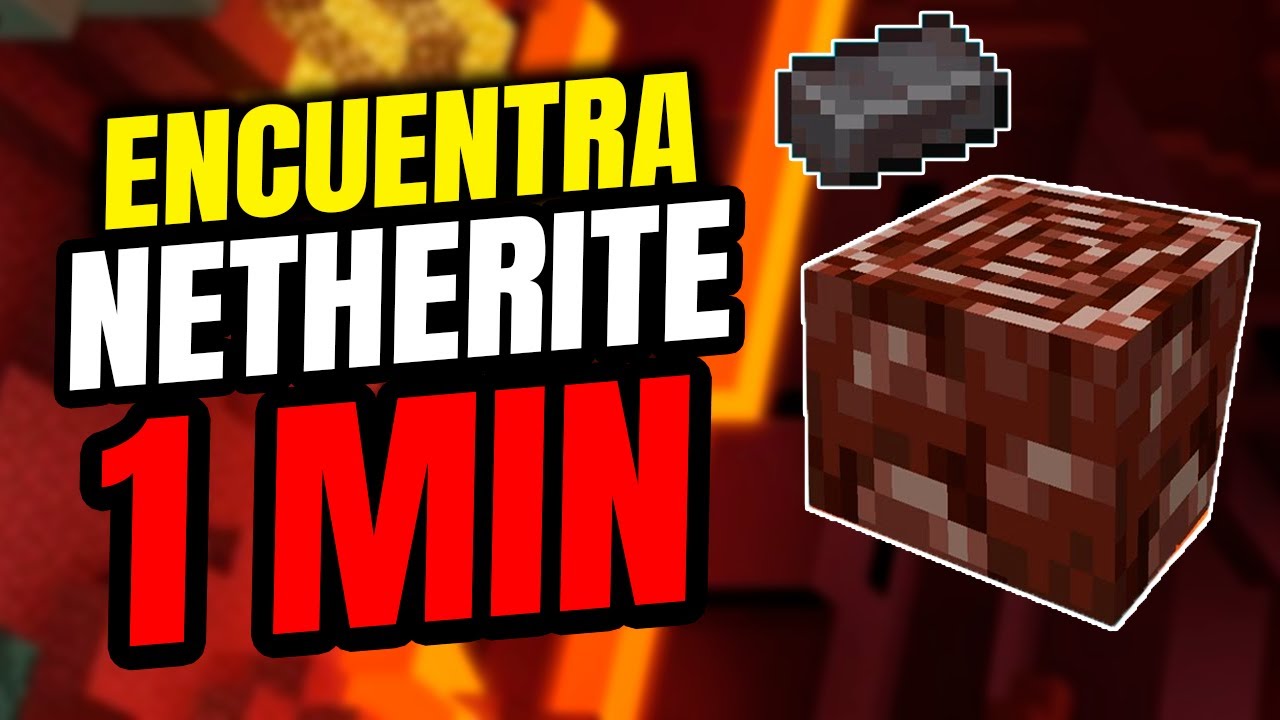 Como hacer lingote de netherite