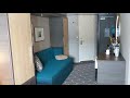 Symphony of the Seas Balcony Stateroom tour