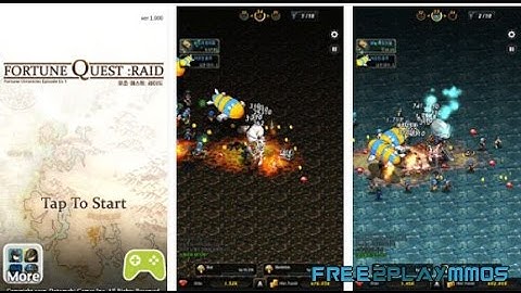 Fortune Quest : Raid Gameplay Android / iOS
