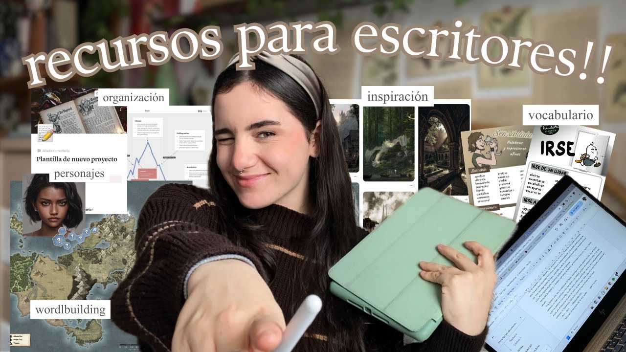 WEBS imprescindibles para ESCRIBIR 🖋 | worldbuilding🌎, inspiración✨, personajes👥, organización...