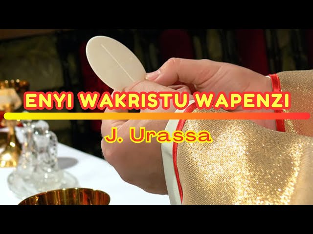 Enyi Wakristu Wapenzi - St Mary Imani Choir Migori (J. Urassa) | Lyrics Video class=