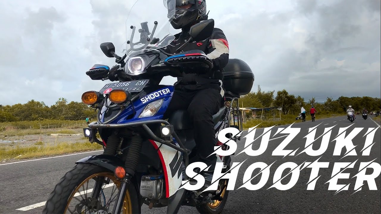 REVIEW MODIFIKASI SUZUKI SHOOTER TOURING ADVENTURE YouTube
