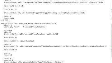 3. Reverse Engineering .APK using APKTool to get SMALI Files