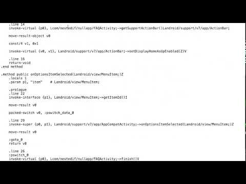 3. Reverse Engineering .APK using APKTool to get SMALI Files