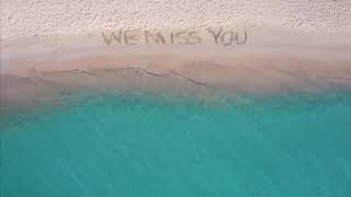 We Miss You: Antigua and Barbuda's Message in the Sand