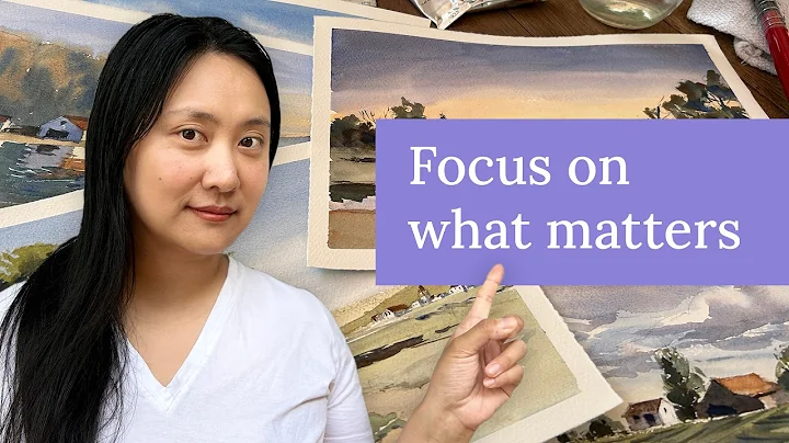 How to Get Started in Watercolor And Not Quit! | Beginner Course Part 1