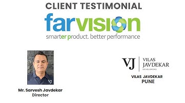 Farvision ERP | Real Estate CRM Software | Customer Reviews | Vilas Javdekar, Pune