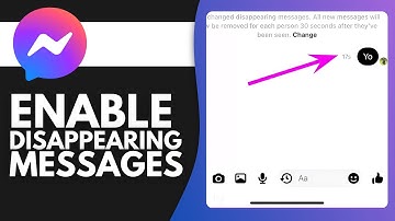How to Enable Disappearing Messages on Facebook Messenger 2024