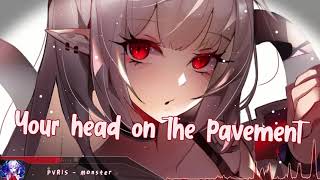 Nightcore - Monster - (Lyrics)