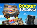 I Attached 1,000 ROCKETS to a Skyscraper Tower and Made it FLY! (Teardown Mods)