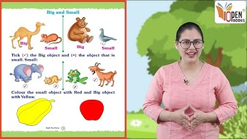 Ch 1 | Open Books | Maths Pre Primer | Big and Small | For children