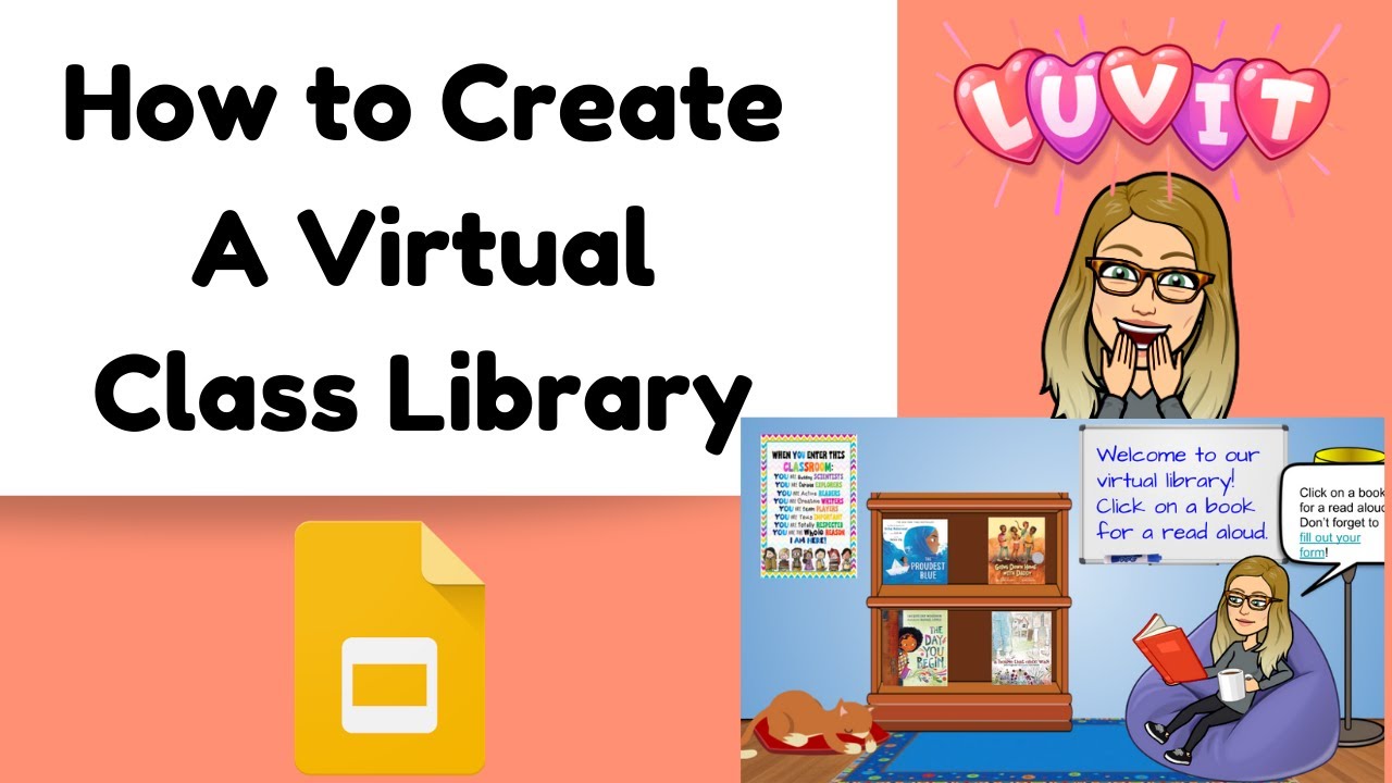 Make A Virtual Library Bitmoji Optional For Your Class Youtube
