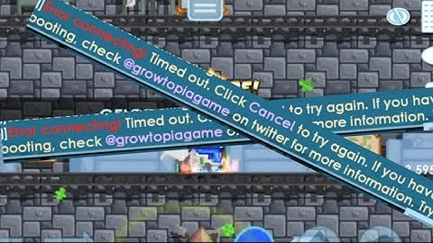 how to fix error connecting in growtopia