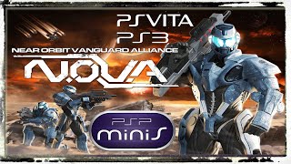 N.O.V.A. - Near Orbit Vanguard Alliance - (PSP - minis) PlayStation Portable (2010)...played on PS3